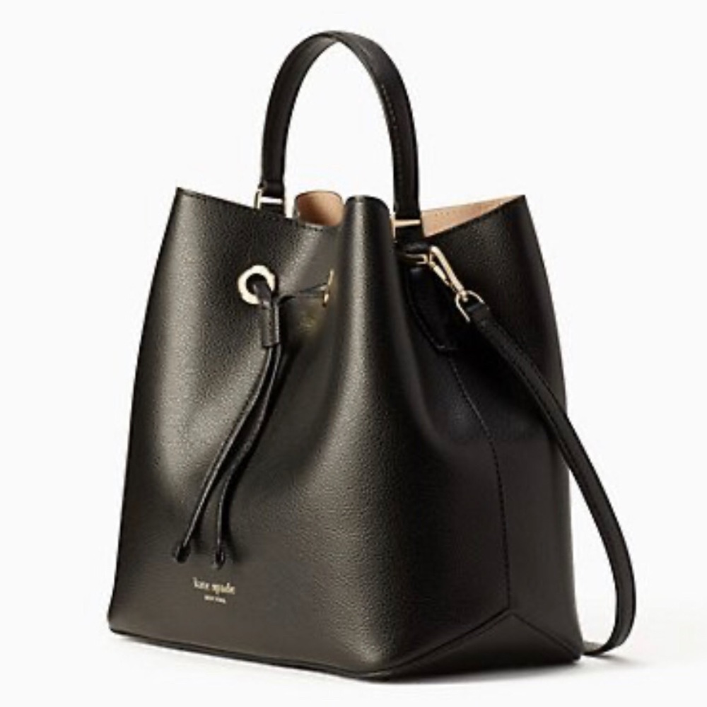 New Kate Spade Eva Large Drawstring Bucket Bag